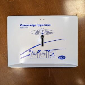 Distributeur couvre siège hygiènique / Groupe Prop